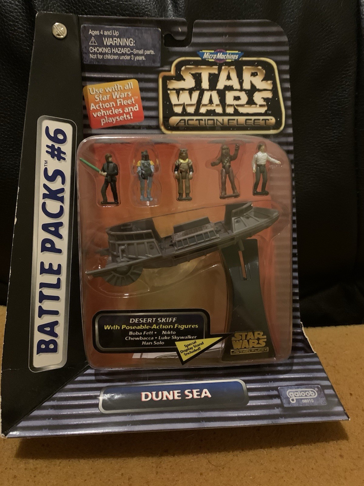 Nuovo Star Wars Micro Machines Action Fleet Battle Packs #6 Dune Sea Desert Skiff