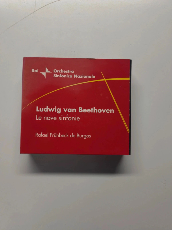 Beethoven Complete Symphonies 5CD RAI Orchestra Sinfonica Nazionale Frühbeck de Burgos 2005 Promo