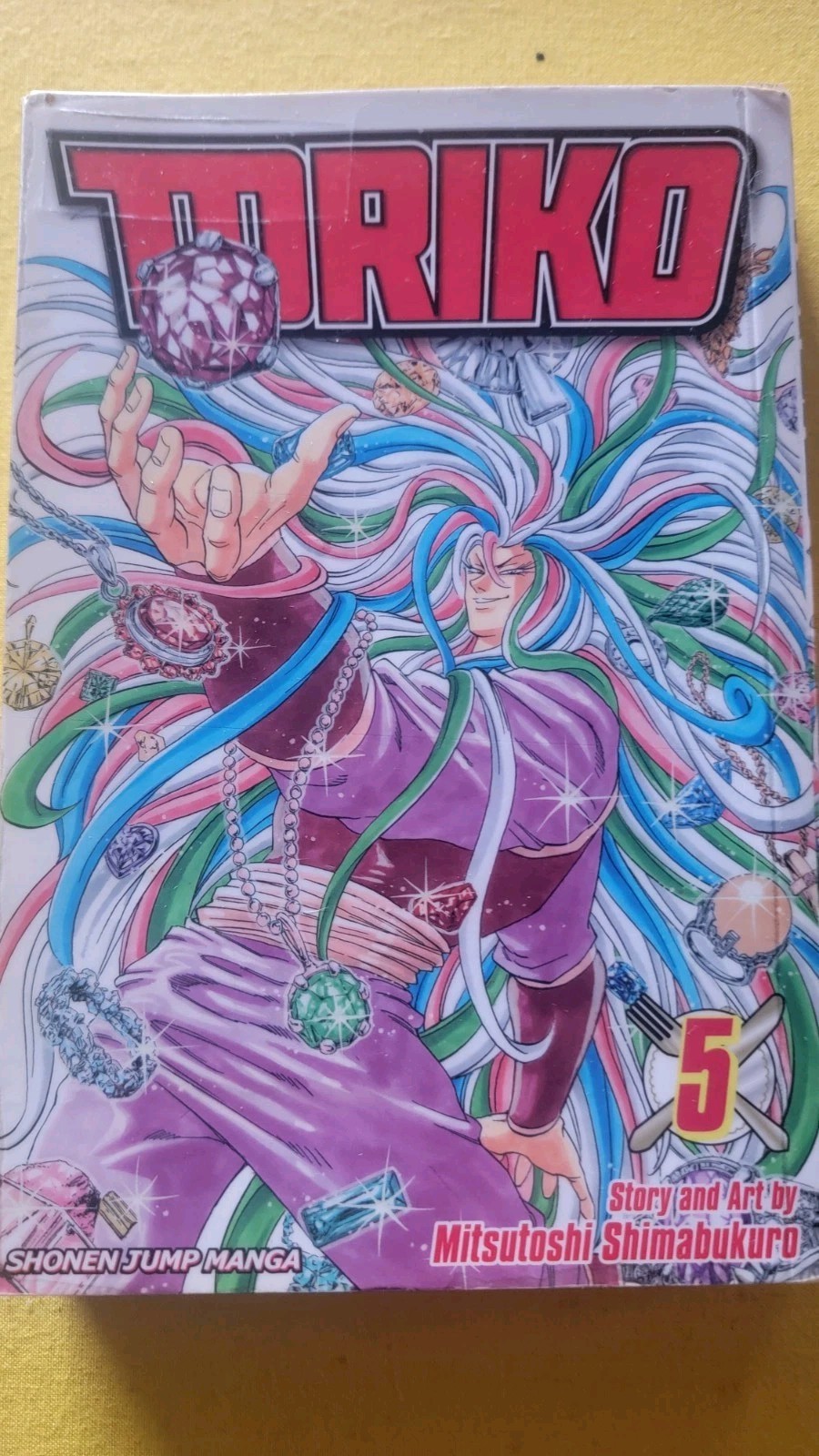 Toriko Manga Vol. 5 (5) usati 