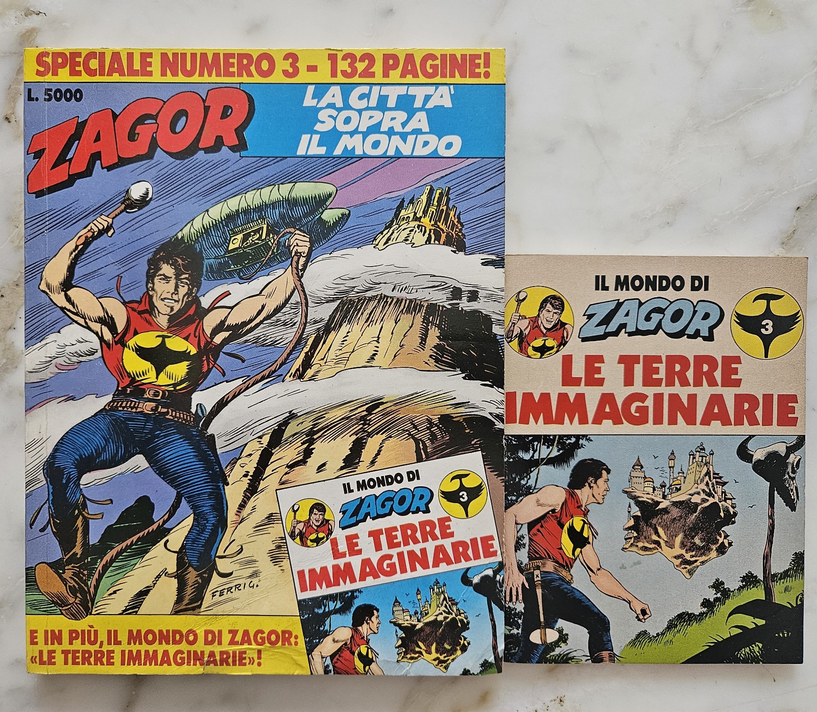 ZAGOR Speciale n. 3  con albetto -   ottimo