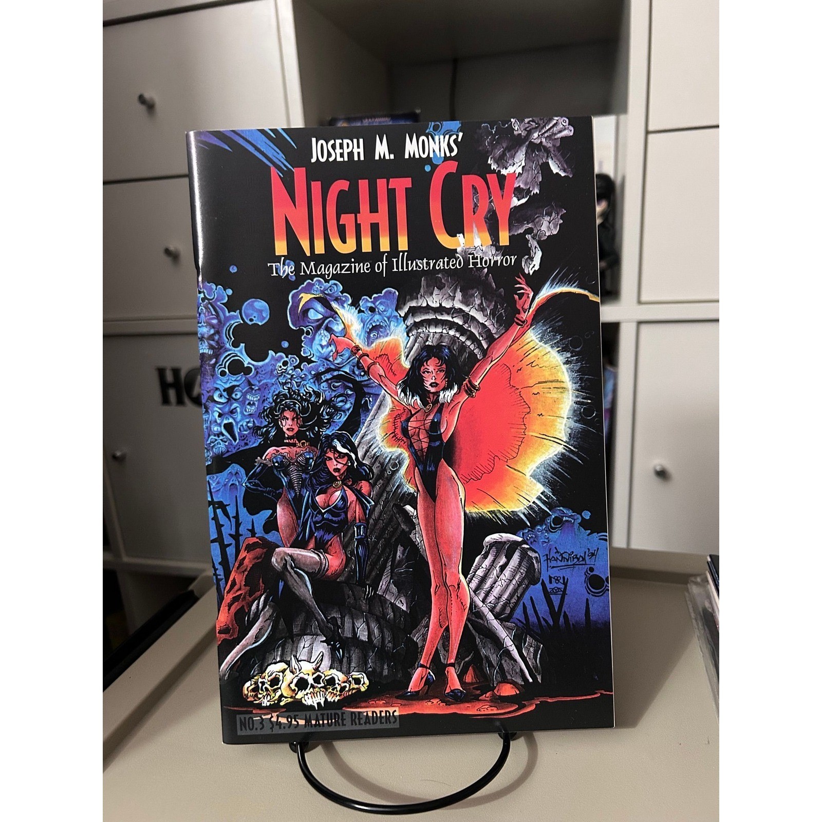 NIGHT CRY - LA RIVISTA DELL'HORROR ILLUSTRATO #3! VF- 1994