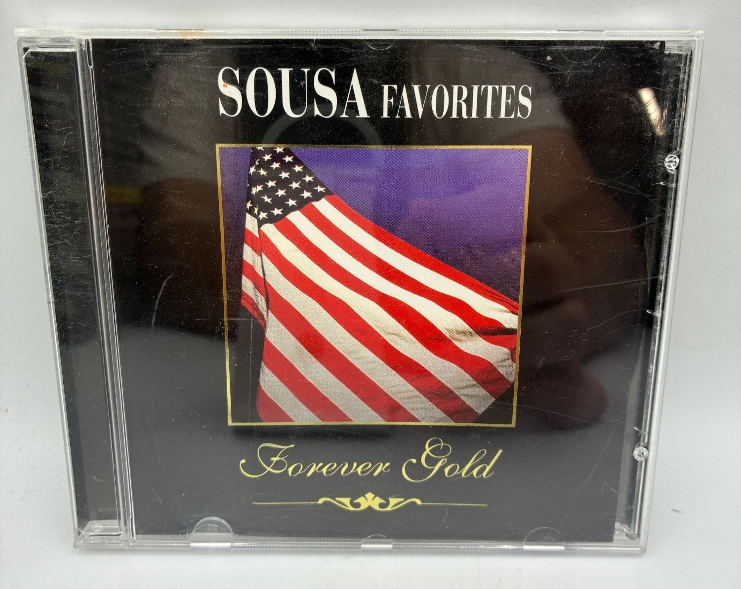 Sousa Favorites Forever Gold The Paul Washington Marching Band CD 1999 Classical