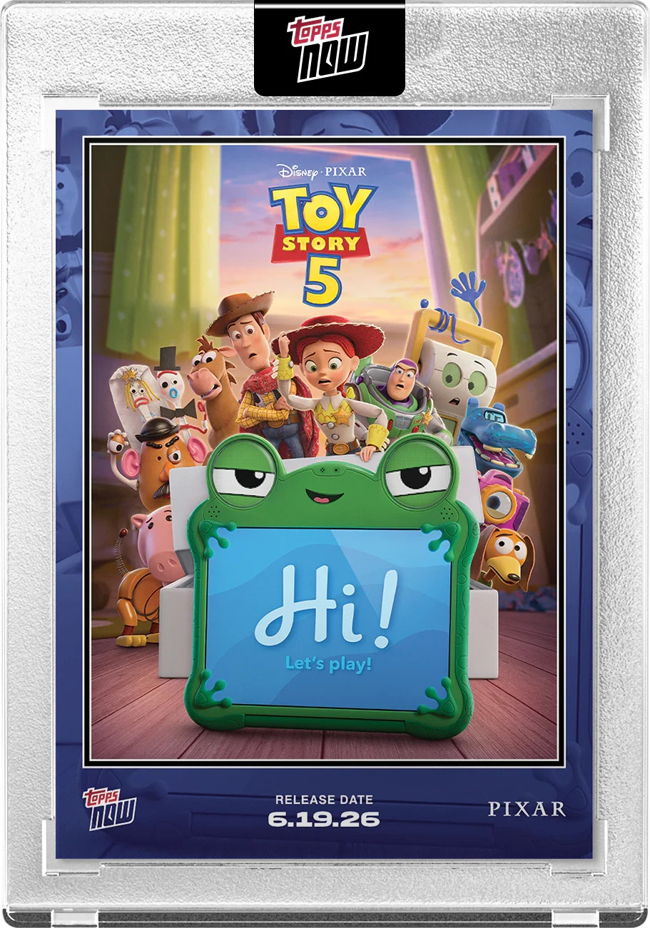 2026 Disney Topps NOW– Toy Story 5 6.19.26 Locandina Film Pixar Prevendita