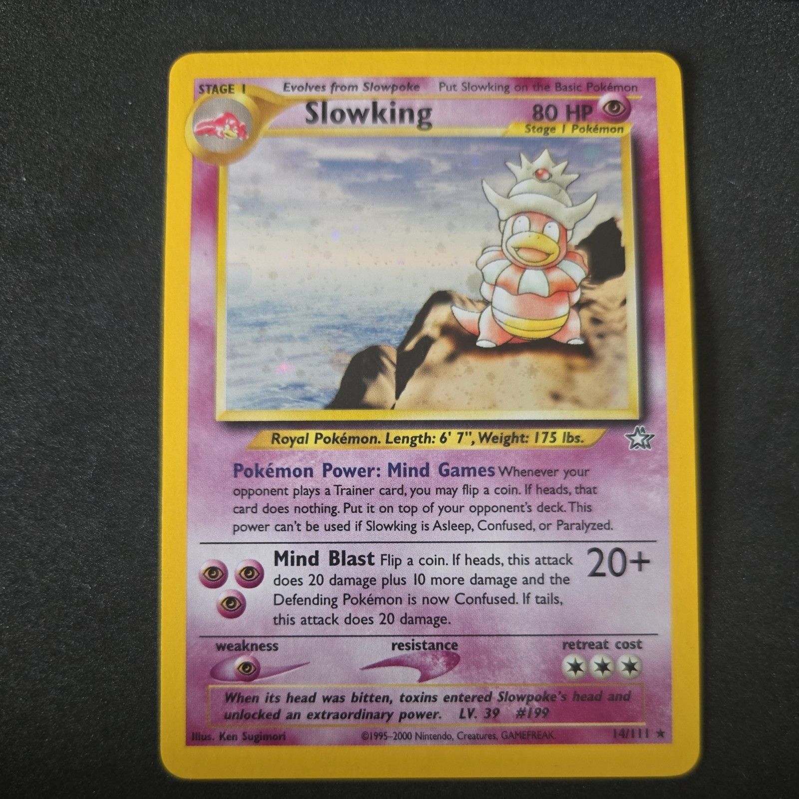 Slowking 14/111 Neo Genesis Holo