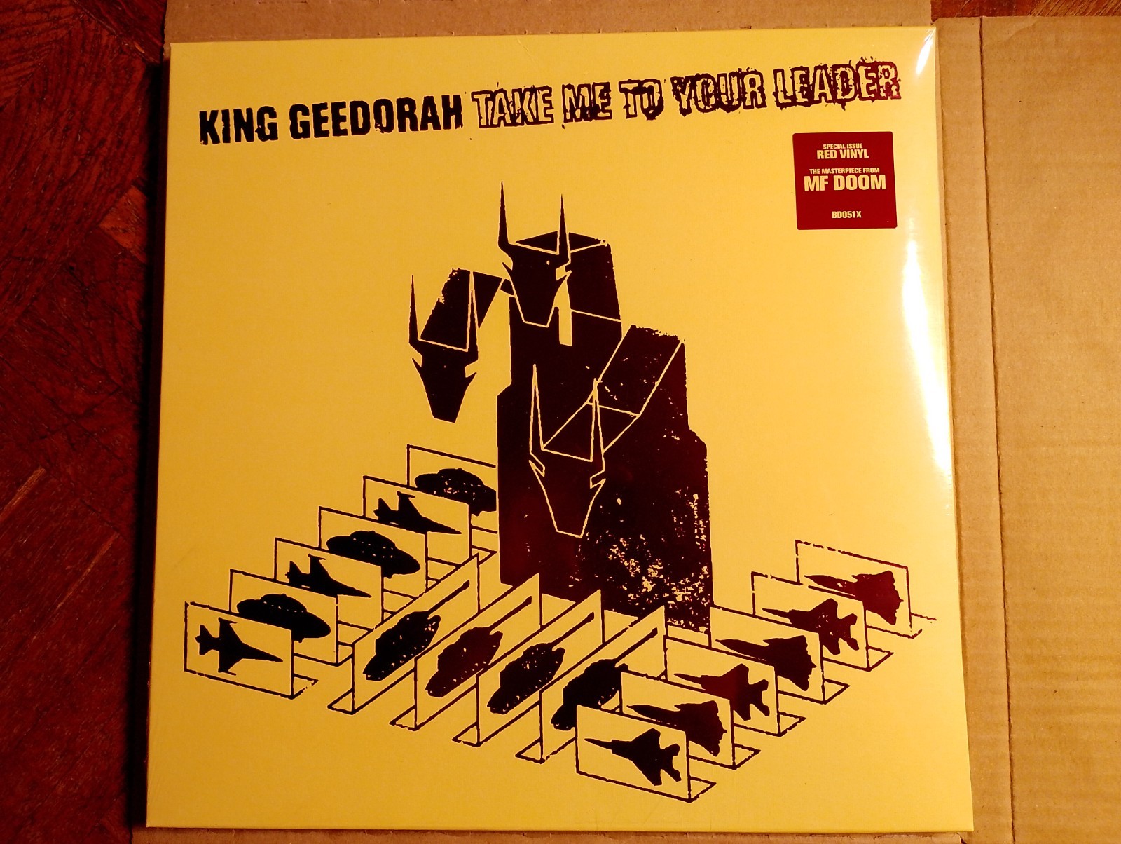King Geedorah – Take Me To Your Leader, 2 x Vinyl, LP, Album, Red, 2022 