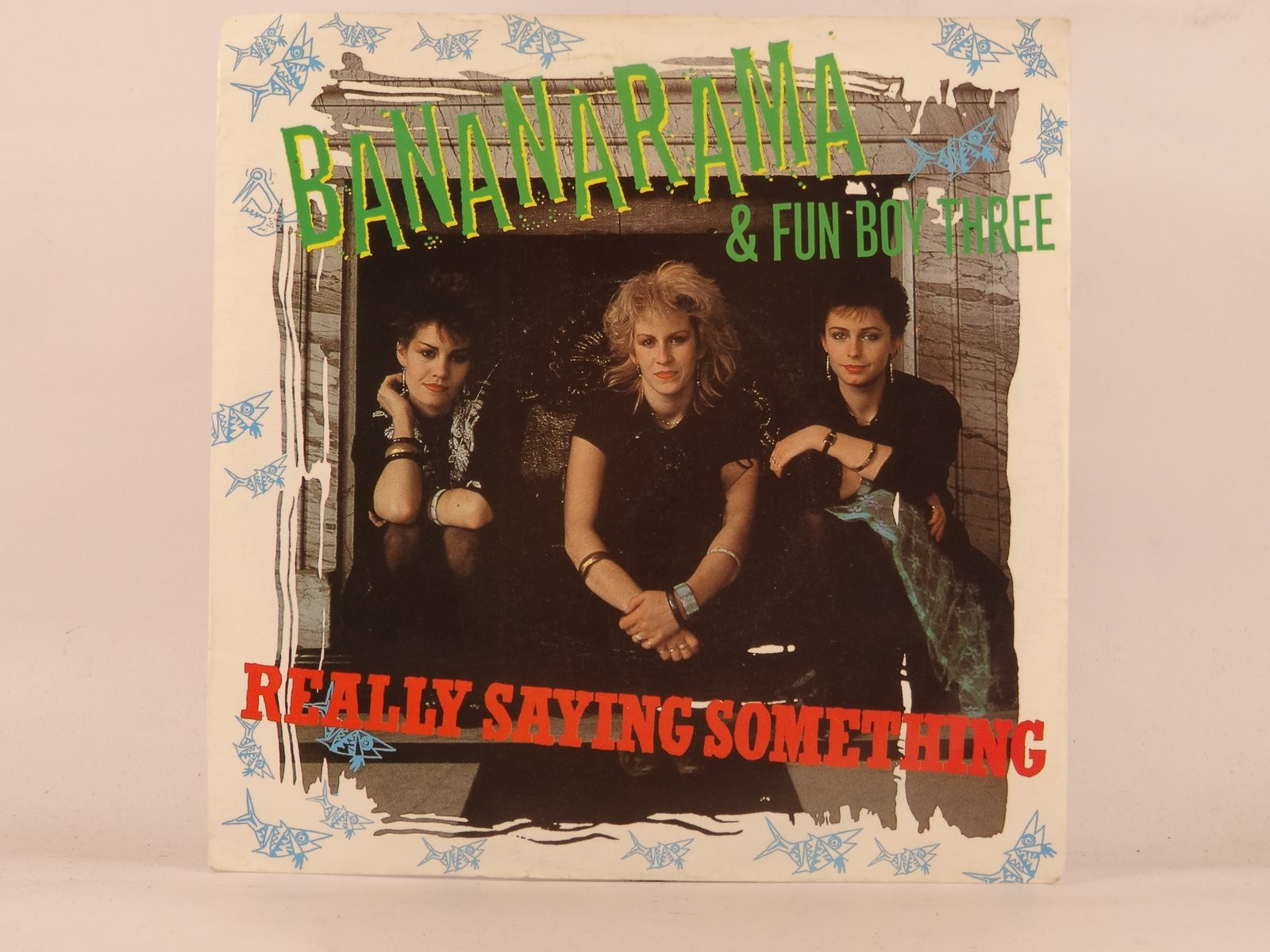 BANANARAMA AND FUN BOY THREE REALLY SAYING SOMETHING (99) 2 Track 7" Single plus