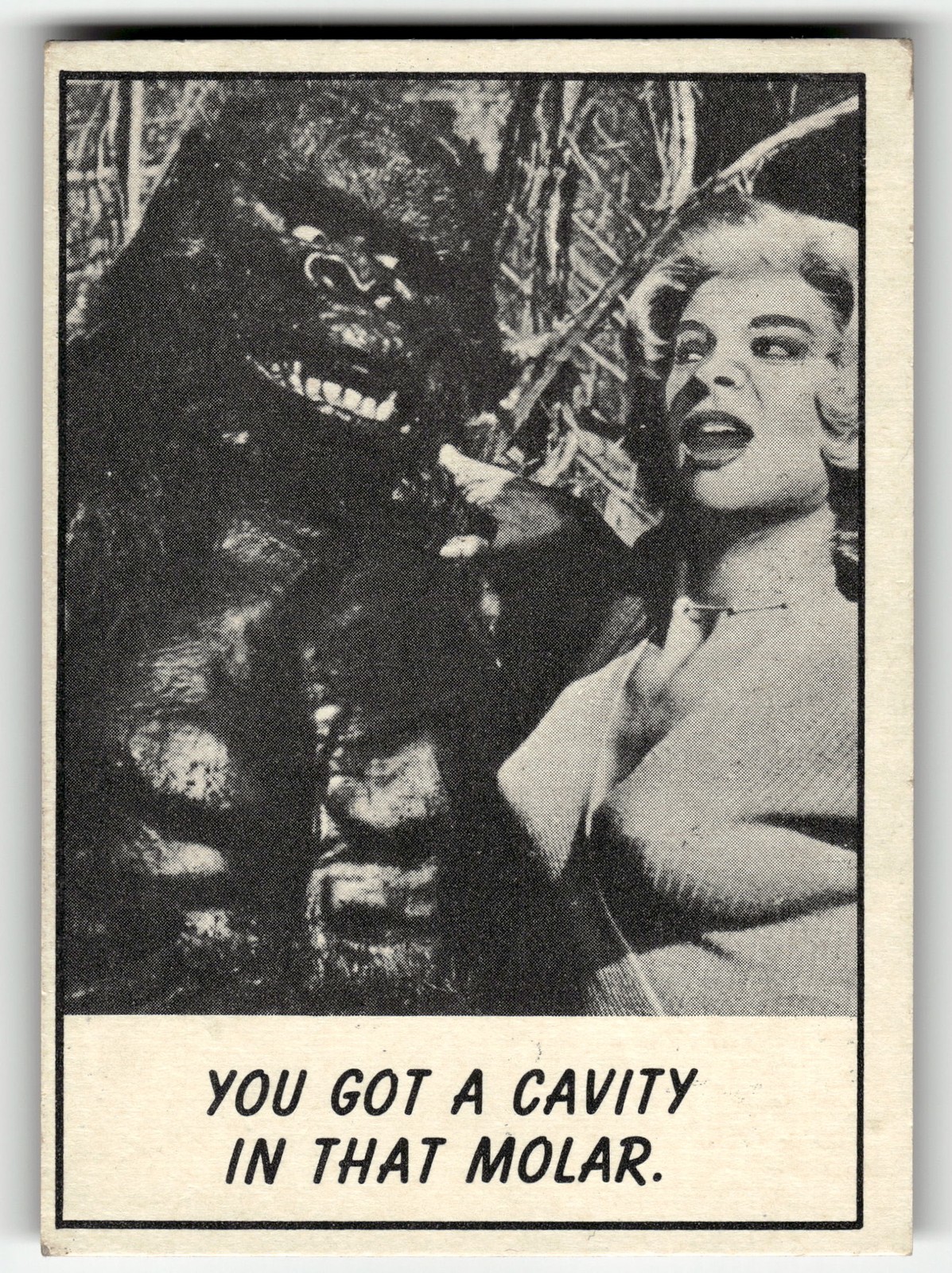 1966 Topps Monster Laffs You Got a Cavity in that Molar. #13 GRADO SUPERIORE