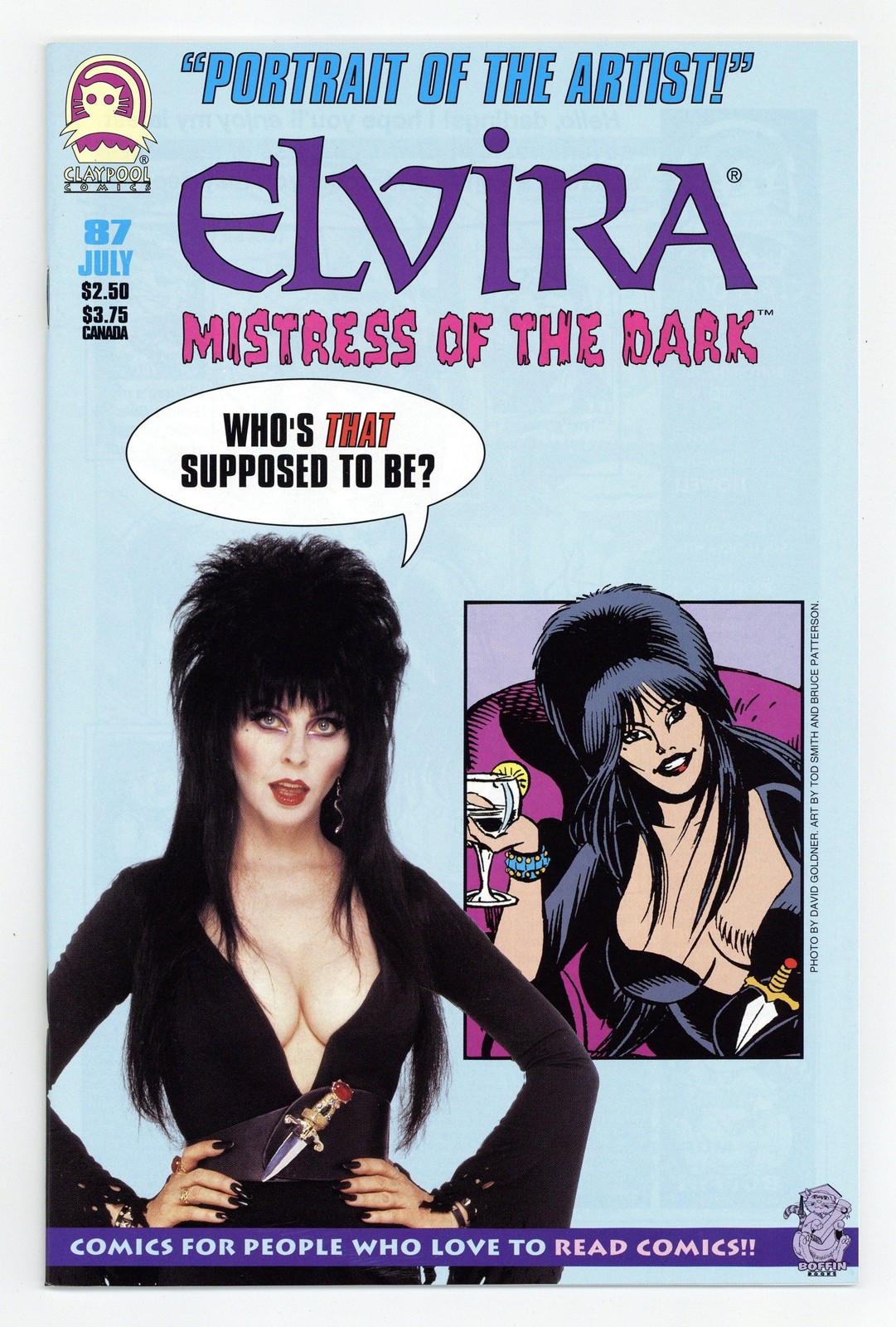 Elvira Mistress of the Dark #87 VF+ 8.5 2000