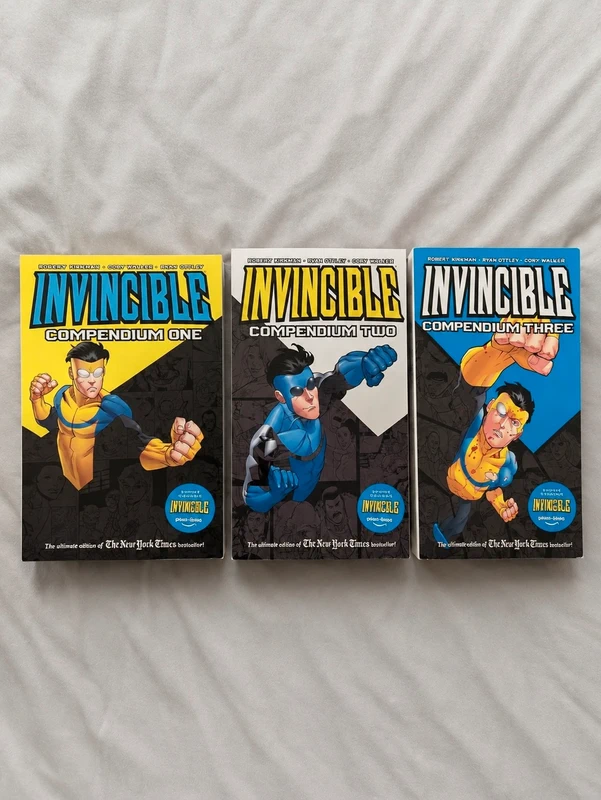 Invincible - 3 Compendiums Vol. 1, 2 e 3