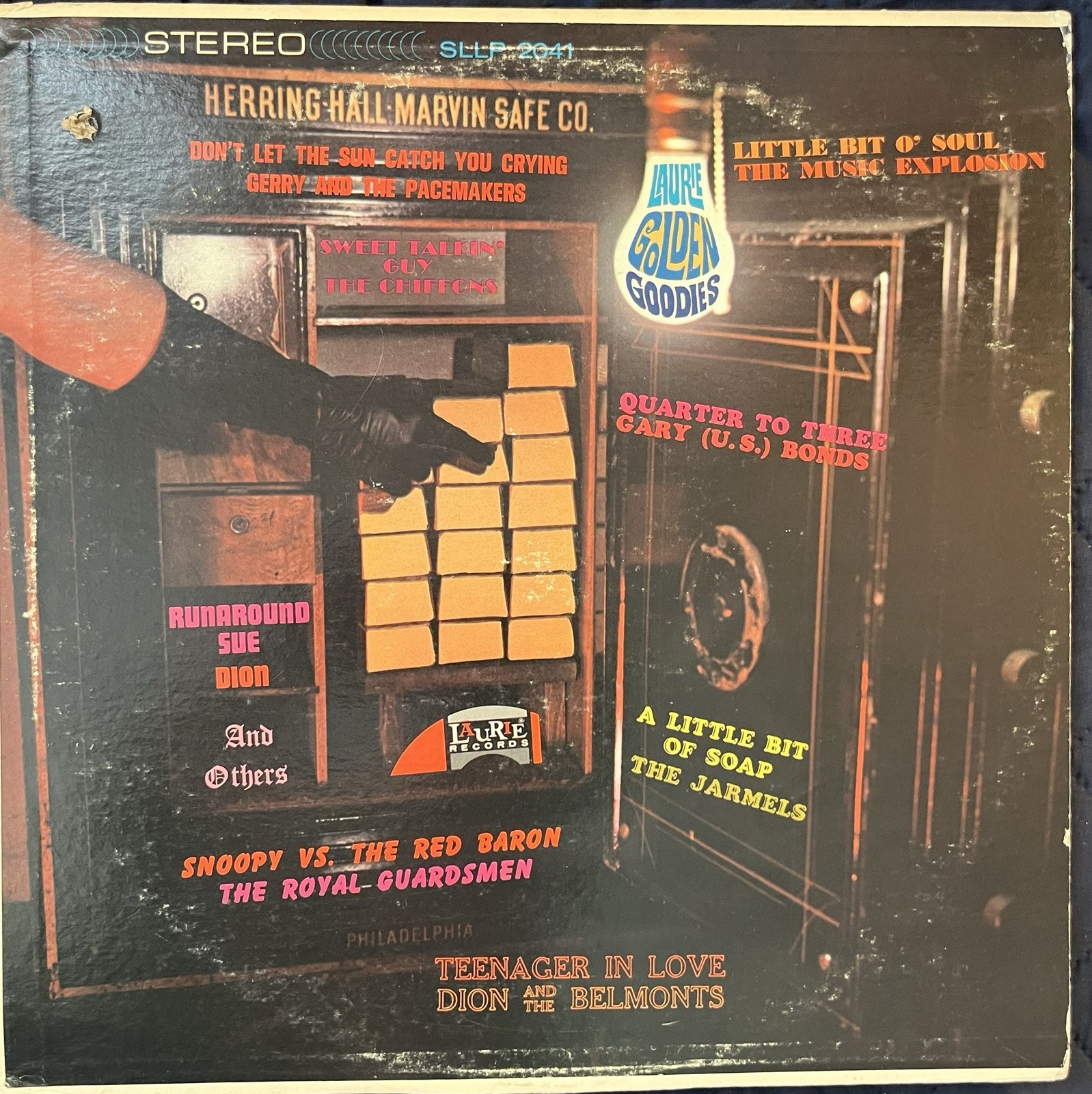 LP VARIOUS Laurie Golden Goodie SLP2041 Laurie Records Compilation Dion + More