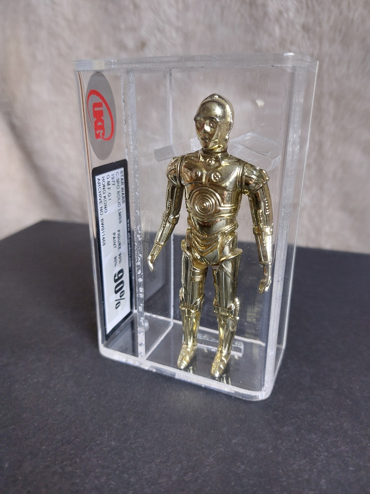 GRADO VINTAGE STAR WARS UKG non AFA 90% - C-3P0 C-3PO -HONG KONG COO