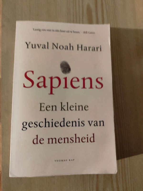 Sapiens: een kleine geschiedenis van de mensheid - Yuval Noah Harari