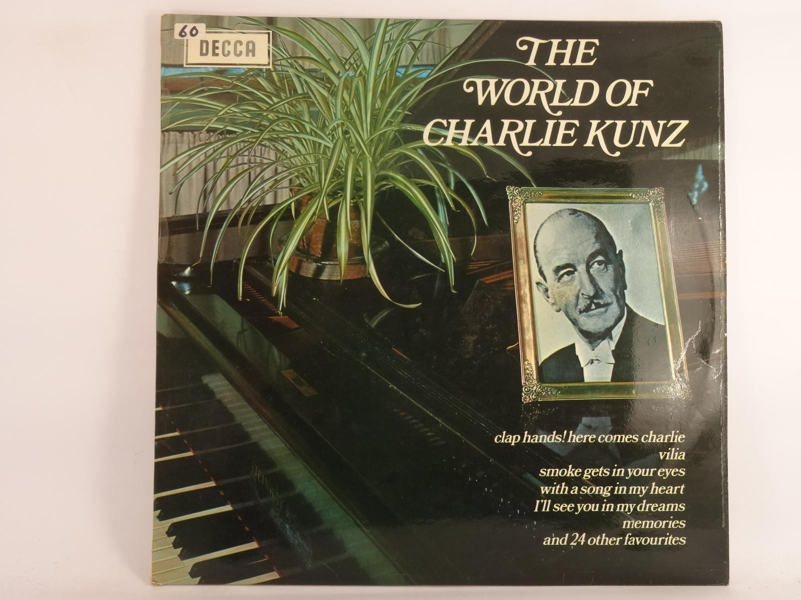 KUNZ,CHARLIE WORLD OF CHARLIE KUNZ (A) LP DECCA