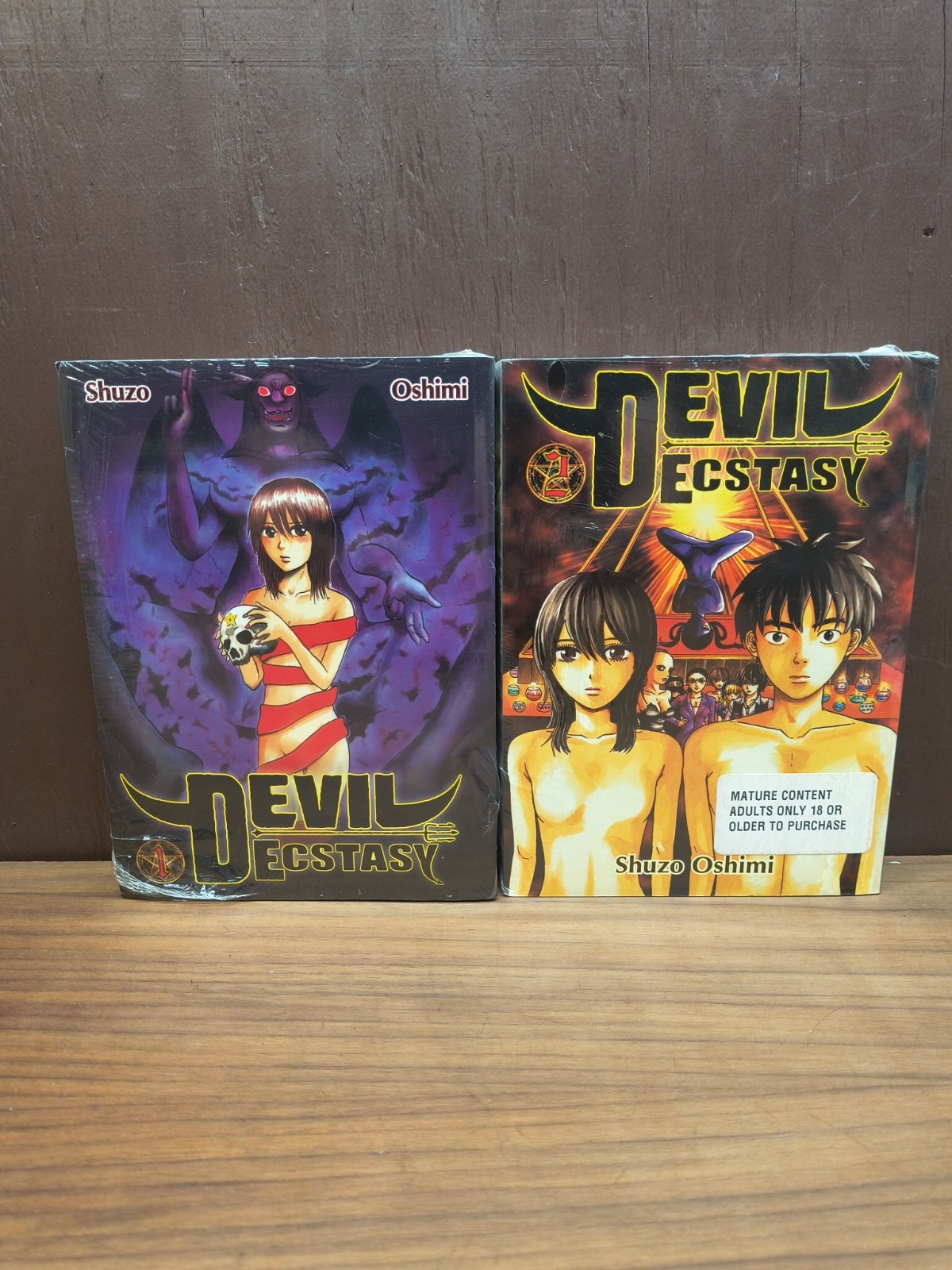 Devils Ecstasy manga inglese 1 e 2 Shuzo Oshimi