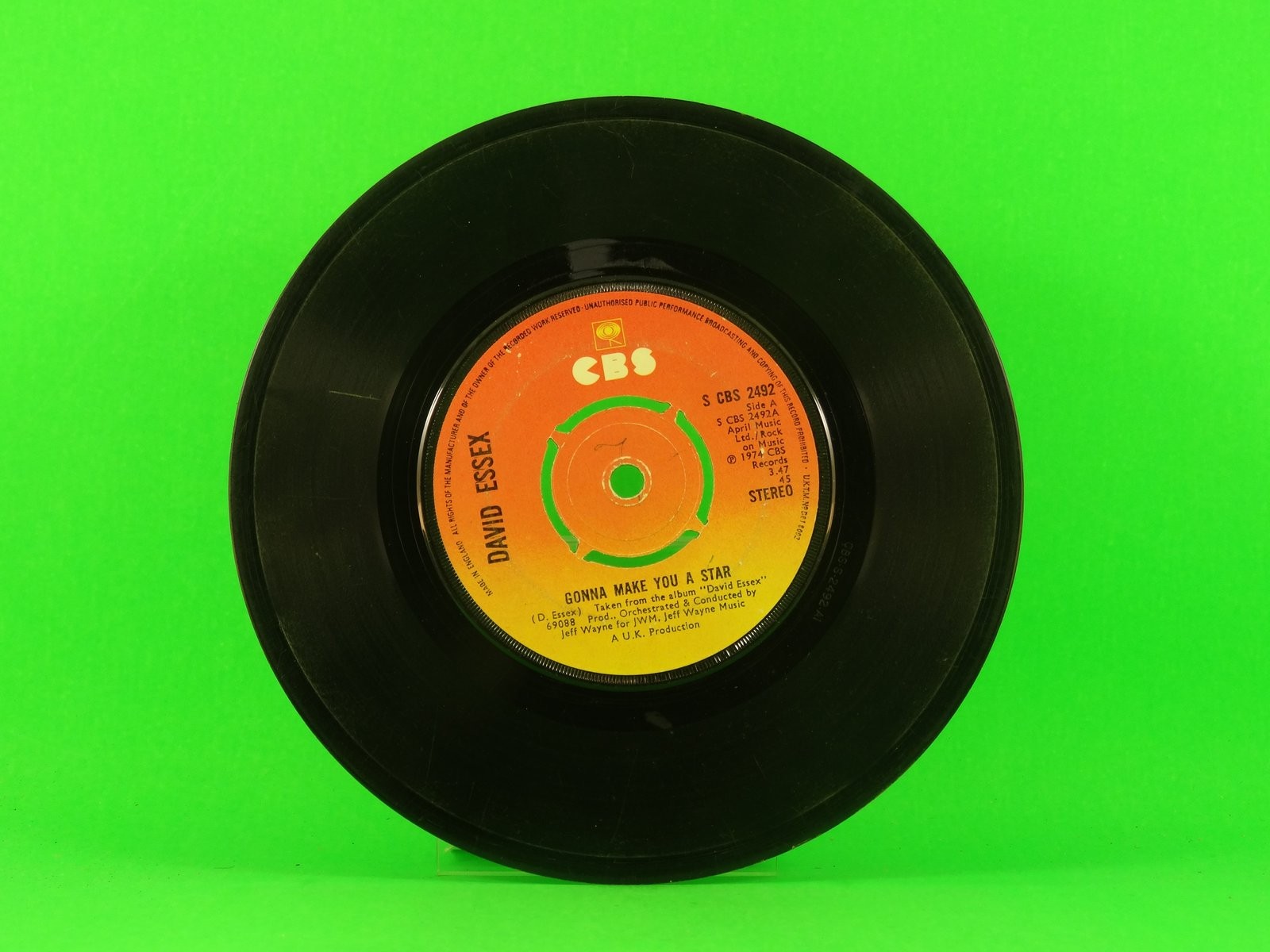 ESSEX,DAVID GONNA MAKE YOU A STAR (3) (137) 7" CBS