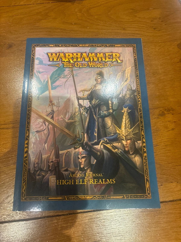 Arcane haut Elfes warhammer the old world