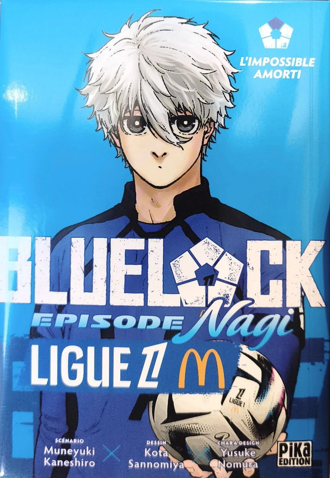 BLUE LOCK Episode Nagi LIGUE 1 McDonald's Exclusive Mini Manga Pika VF
