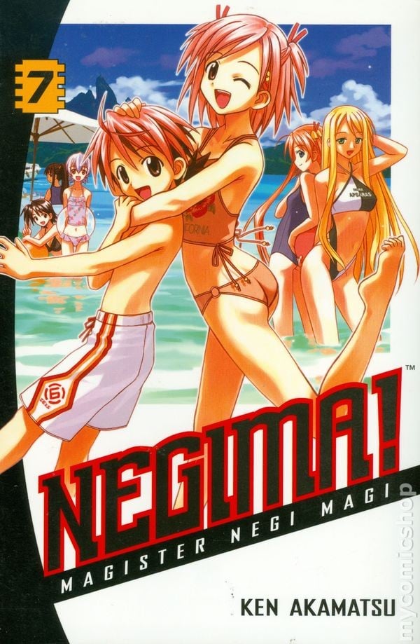 Negima TPB #7-REP VF 2005 Immagine Stock