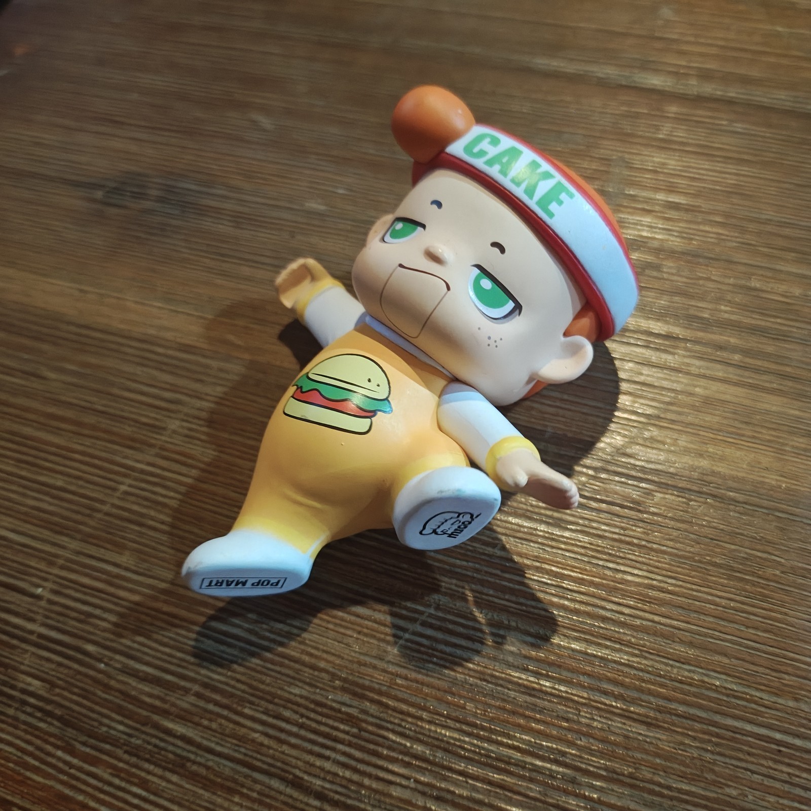 Figurina POP MART Migo serie due facce - Torta mangia fitness! [Peso mancante]