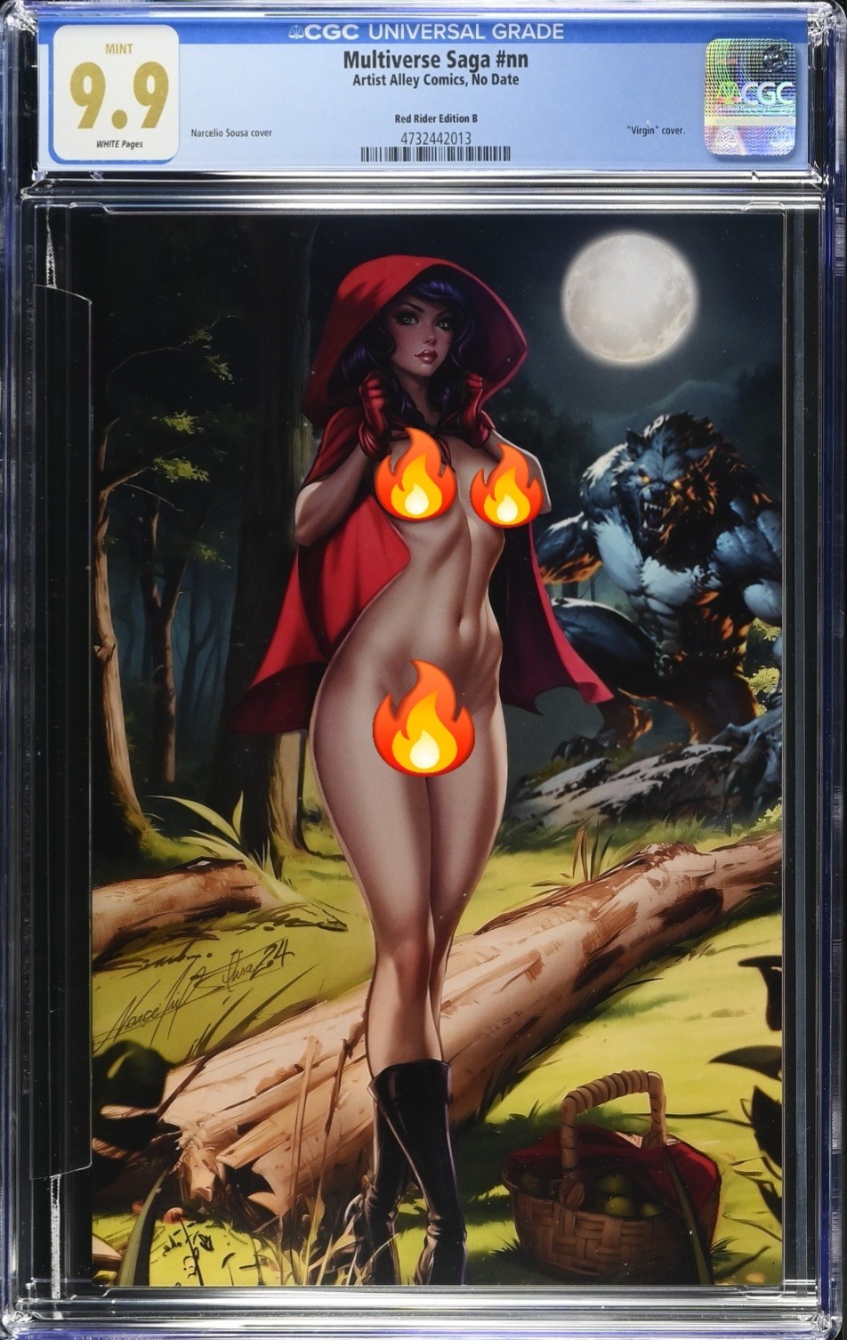 🔥CGC 9.9🔥 Saga Multiverso: Cappuccetto Rosso Cattivo - 2026 - Narcelio Sousa
