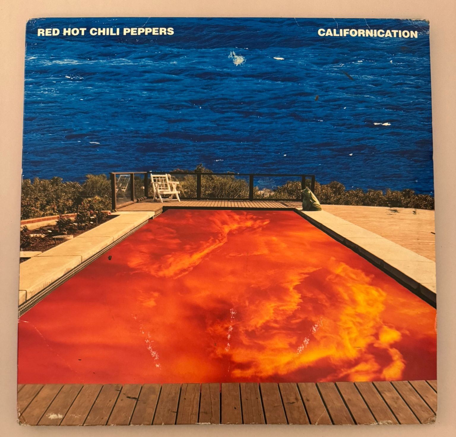 RED HOT CHILI PEPPERS – CALIFORNICATION - 180GM VINYL 2LP 1999 WARNER - VG+ -A1