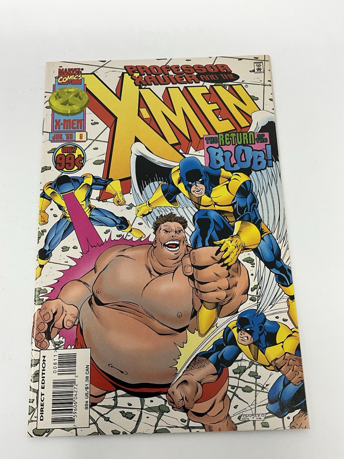 Professor Xavier e gli X-Men #8 (1996) Marvel Comics quasi nuovo mai letto alta qualità!