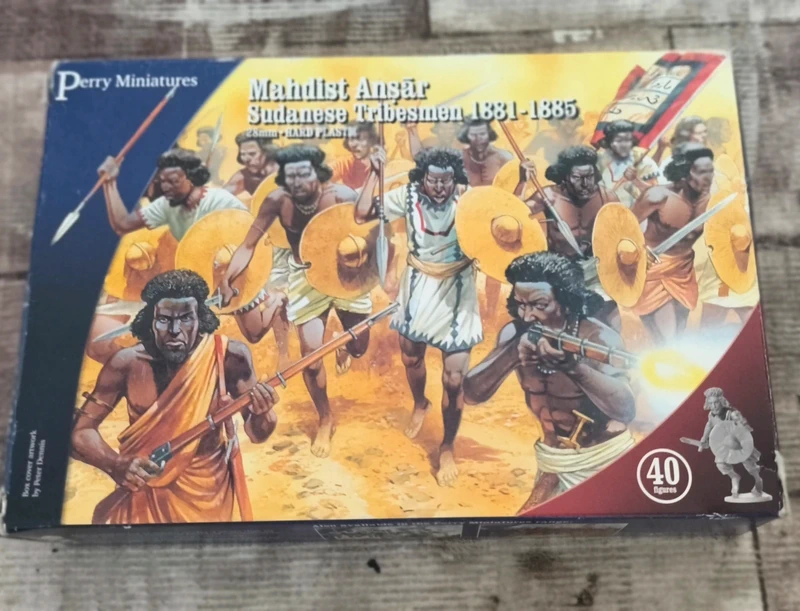 Perry Miniatures Mahdista Ansar Sudanese Tribesmen 1881-1885 24 figure 28mm Wargames Black Powder