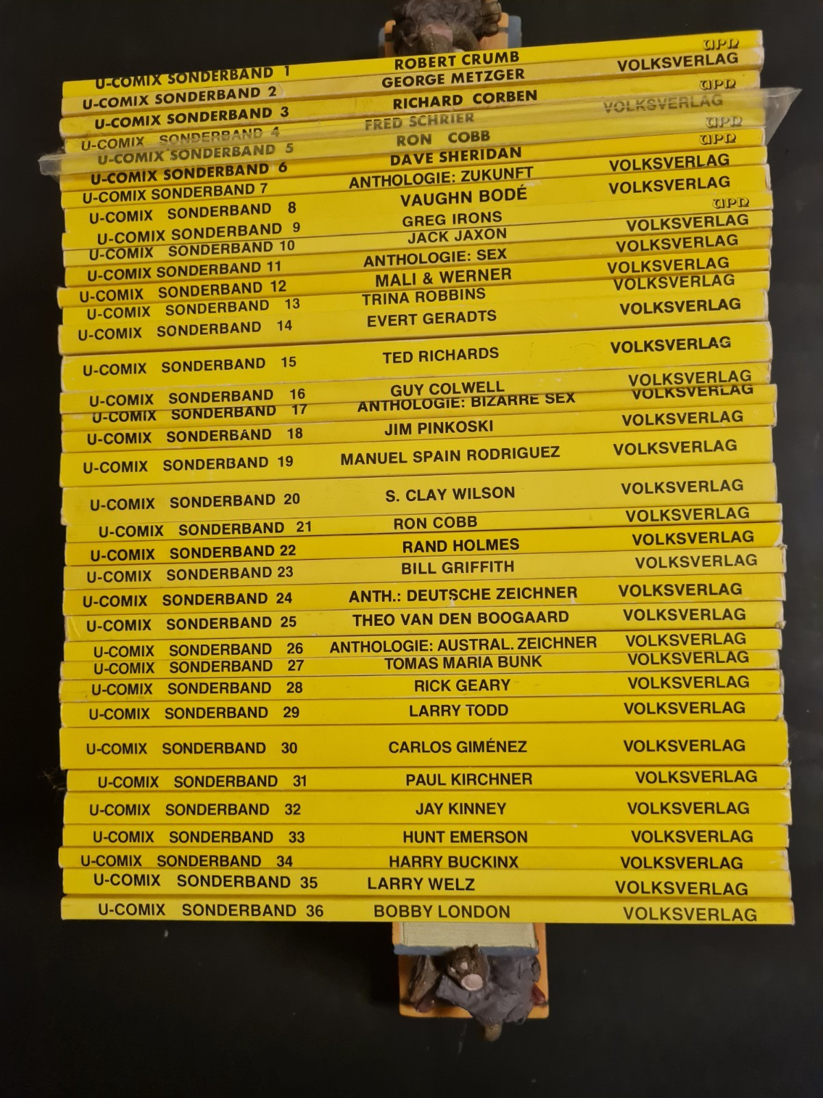 U-Comix volume speciale fumetti volume 1-36 completo + poster (Volksverlag) Z0-1/1