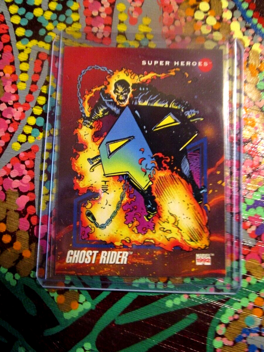 Marvel 1992 - Ghost Rider #25 - Carta collezionabile Impel Marvel Universe serie 3