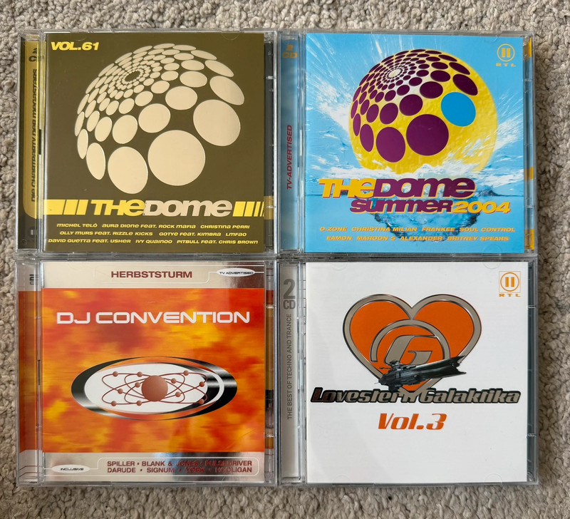 The Dome + DJ Convention, 4 CDs im Paket!