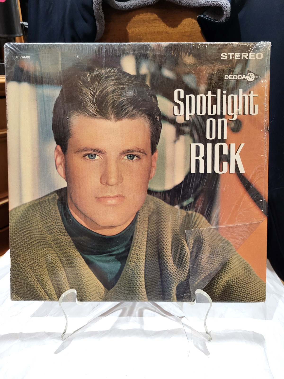 Ricky Nelson – Spotlight on Rick – Decca DL74608 – 1964 Stereo – VG+ EX Shrink