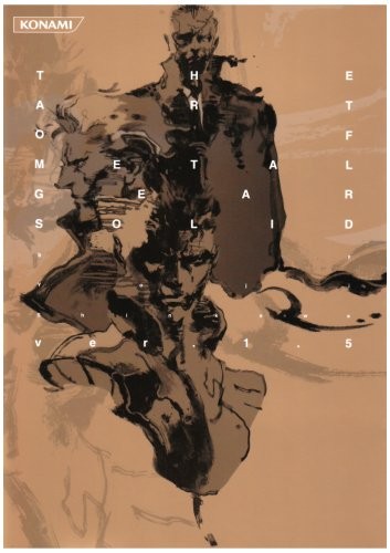 The Art of Metal Gear Solid di Yoji Shinkawa ver1.5 Illustrazione... forma libro JP