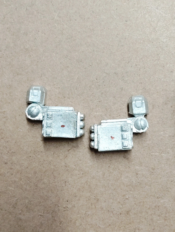 Paire de lance missile pour armure Tau Xv88 Broadside.