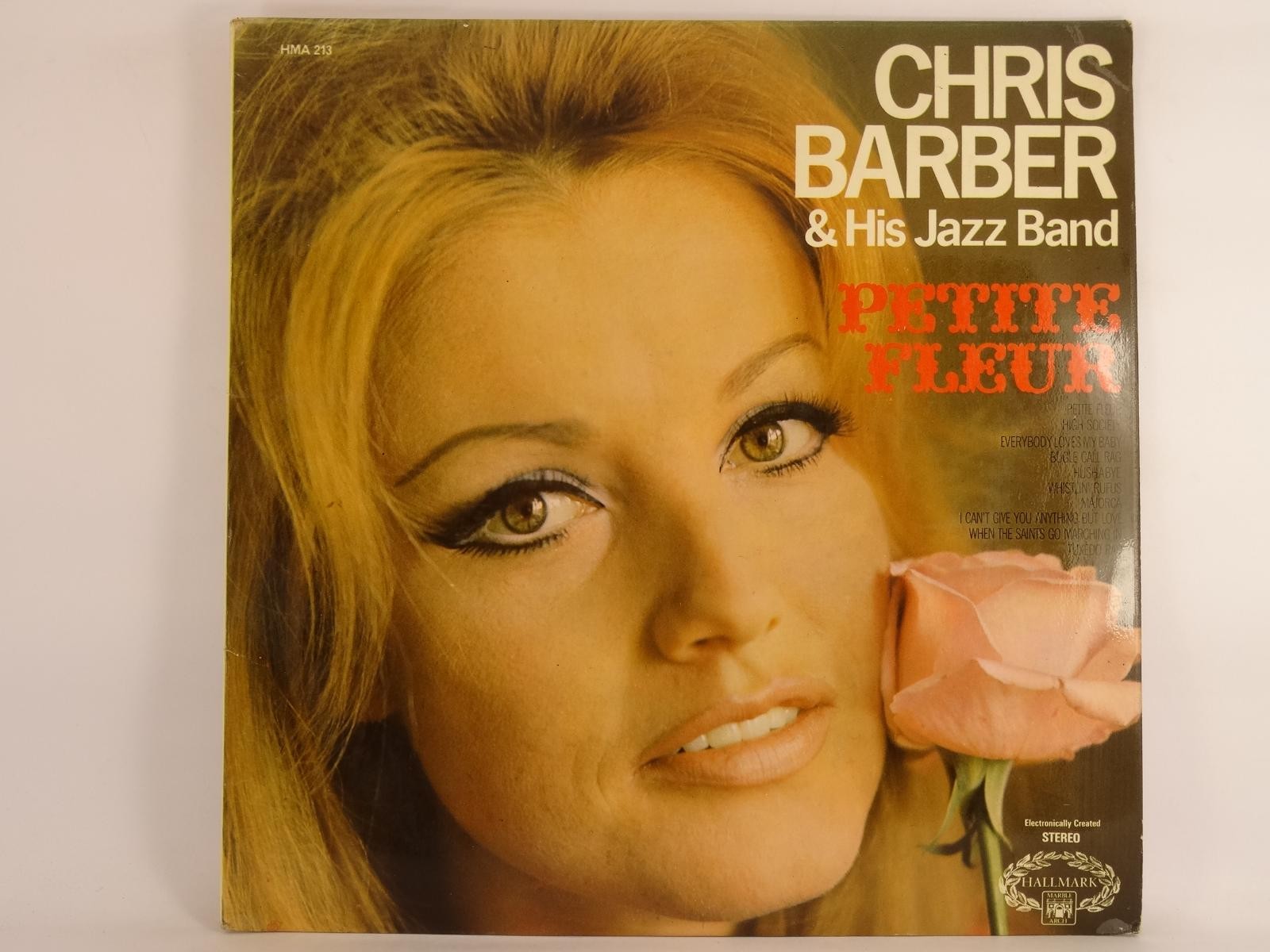 CHRIS BARBER & HIS JAZZ BAND PETITE FLEUR (392) 10 Track LP plus Picture Sleeve 
