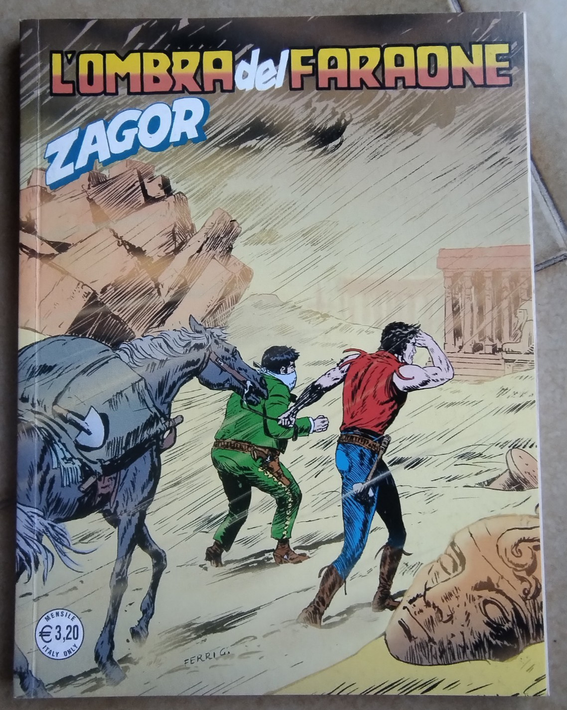 Zagor Zenith n. 659 (Gigante 608) - L'ombra del faraone -Bonelli - 2016