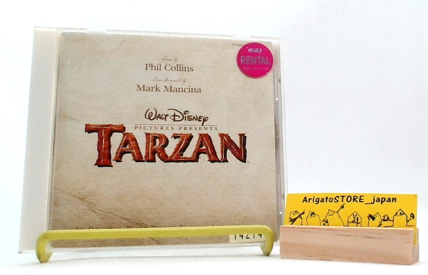 Various Walt Disney TARZAN Original Sound CD NO OBI SOUND TRACK DISNEY JAPAN