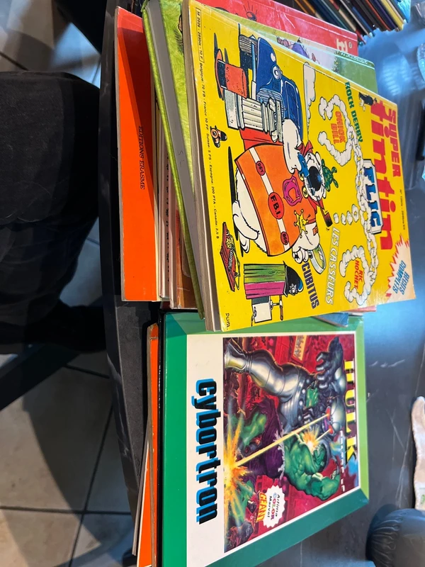 Gros lot de livres et bd vintage !