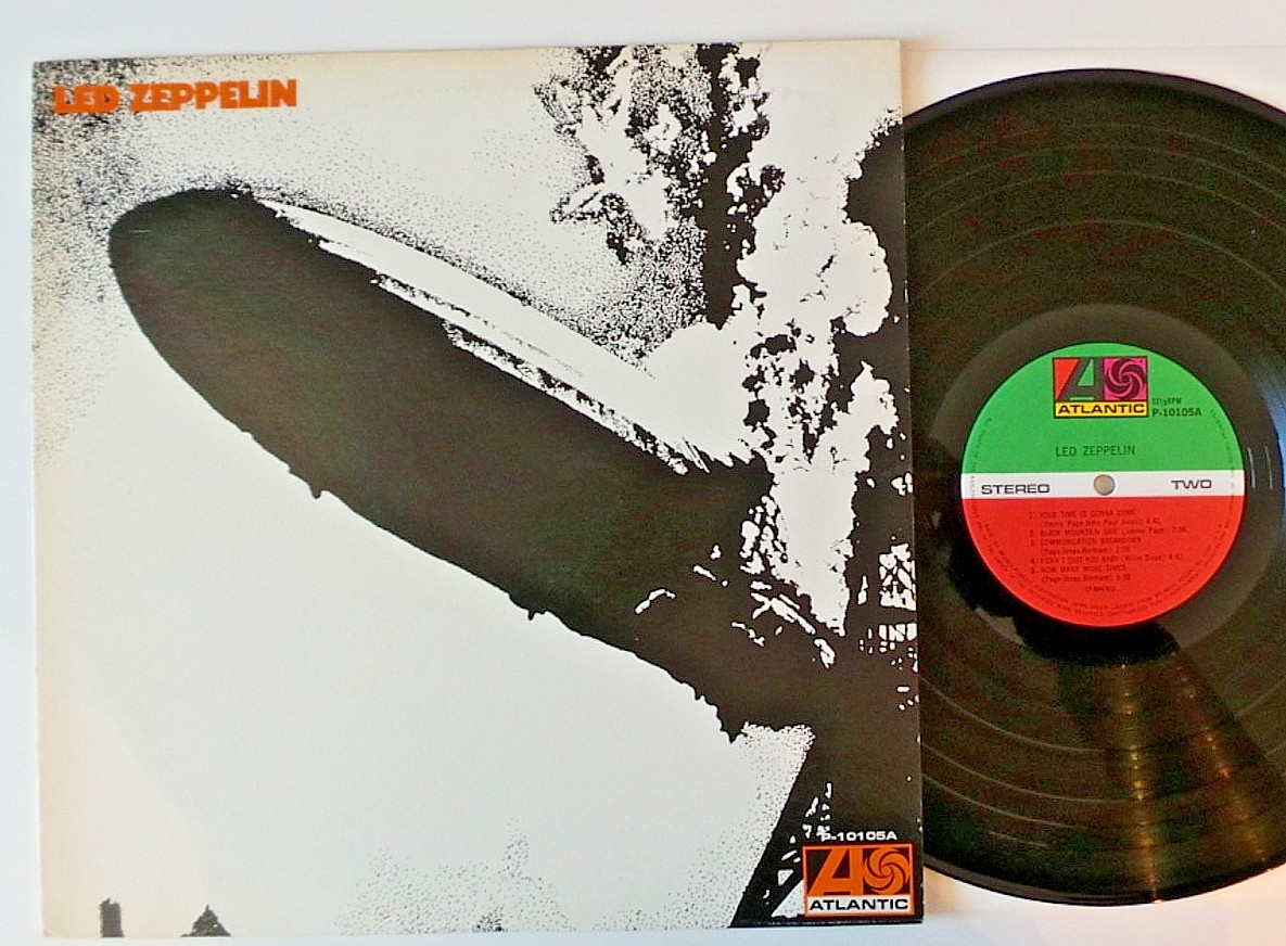 Led Zeppelin - Same (LP JAPAN 1976 Insert M-/M- no OBI)