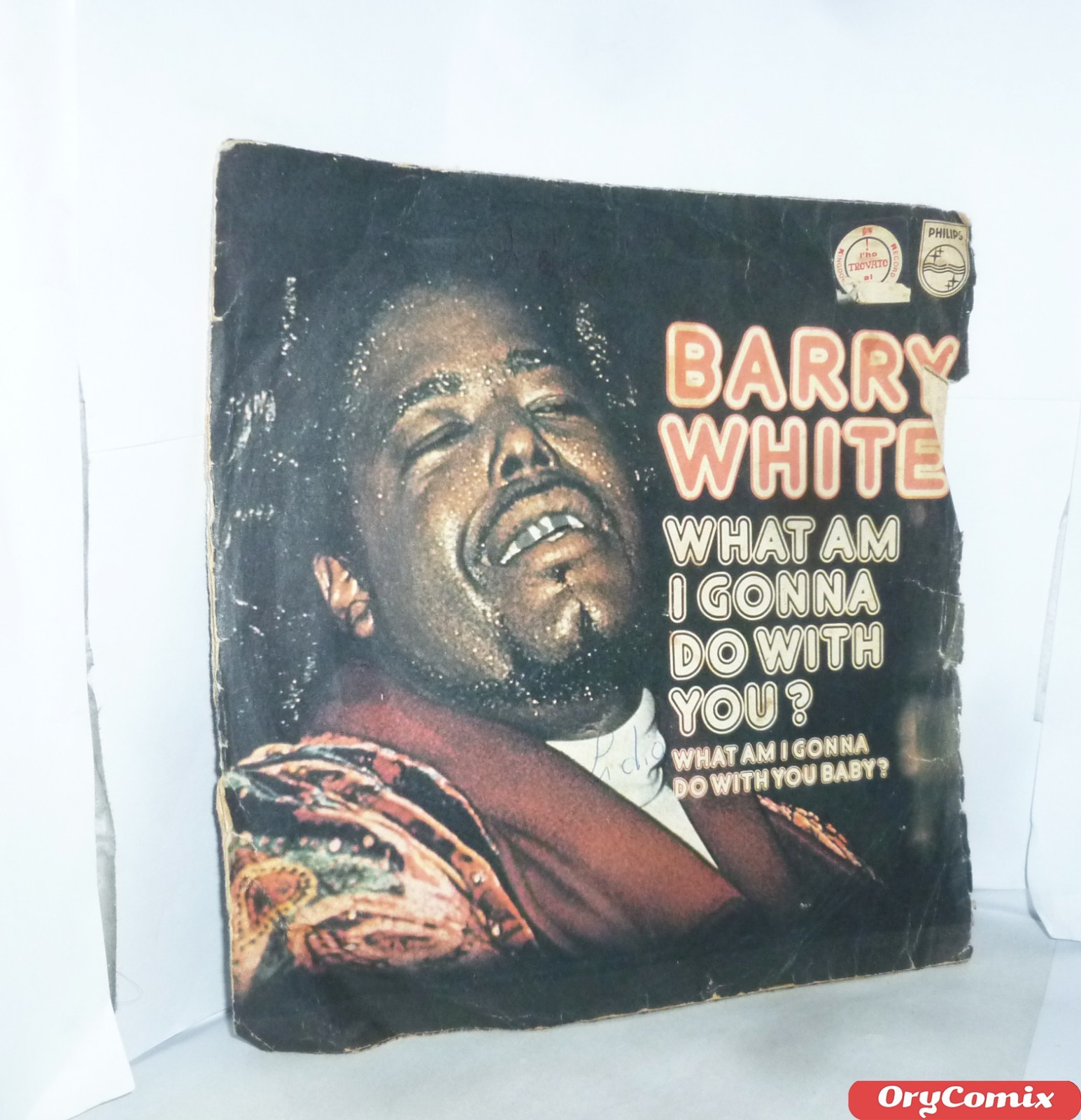BARRY WHITE - WHAT AM I GONNA DO WITH YOU? - VINILE 7" POLLICI 45 GIRI RPM