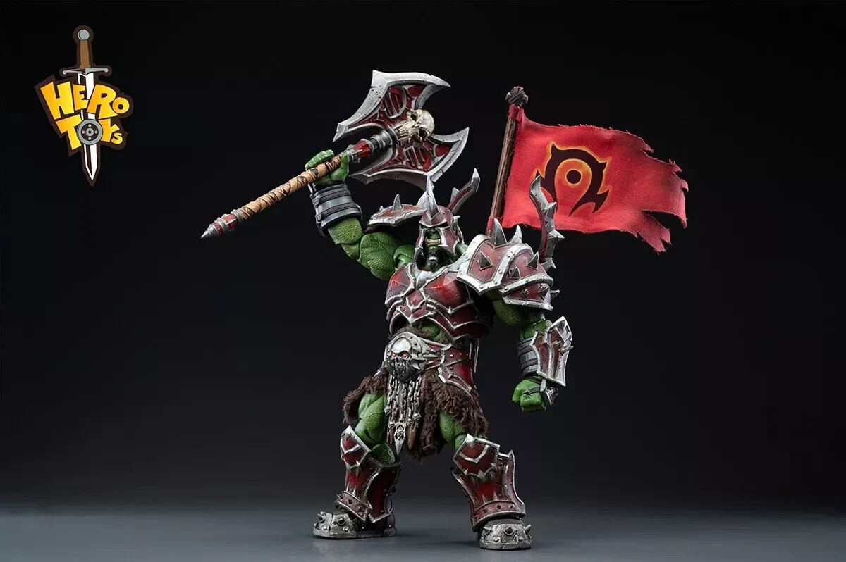 Modellino action figure Hero Toys 1/12 Orcs Governor Elite Warrior 7" da collezione