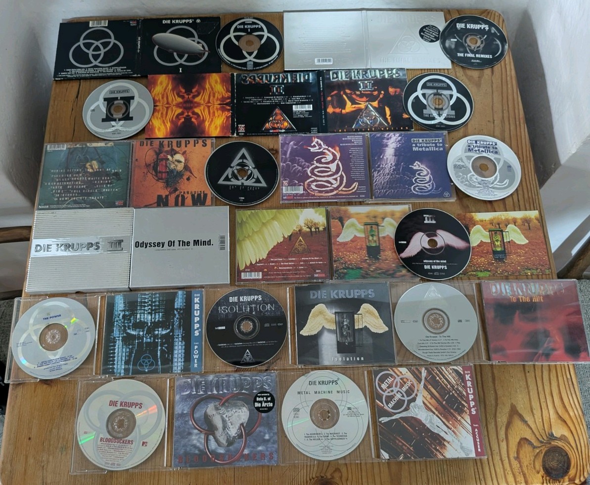 Marilyn Manson – CD Collection (24 CD / DVD Collection including 10 RARE PROMOS)