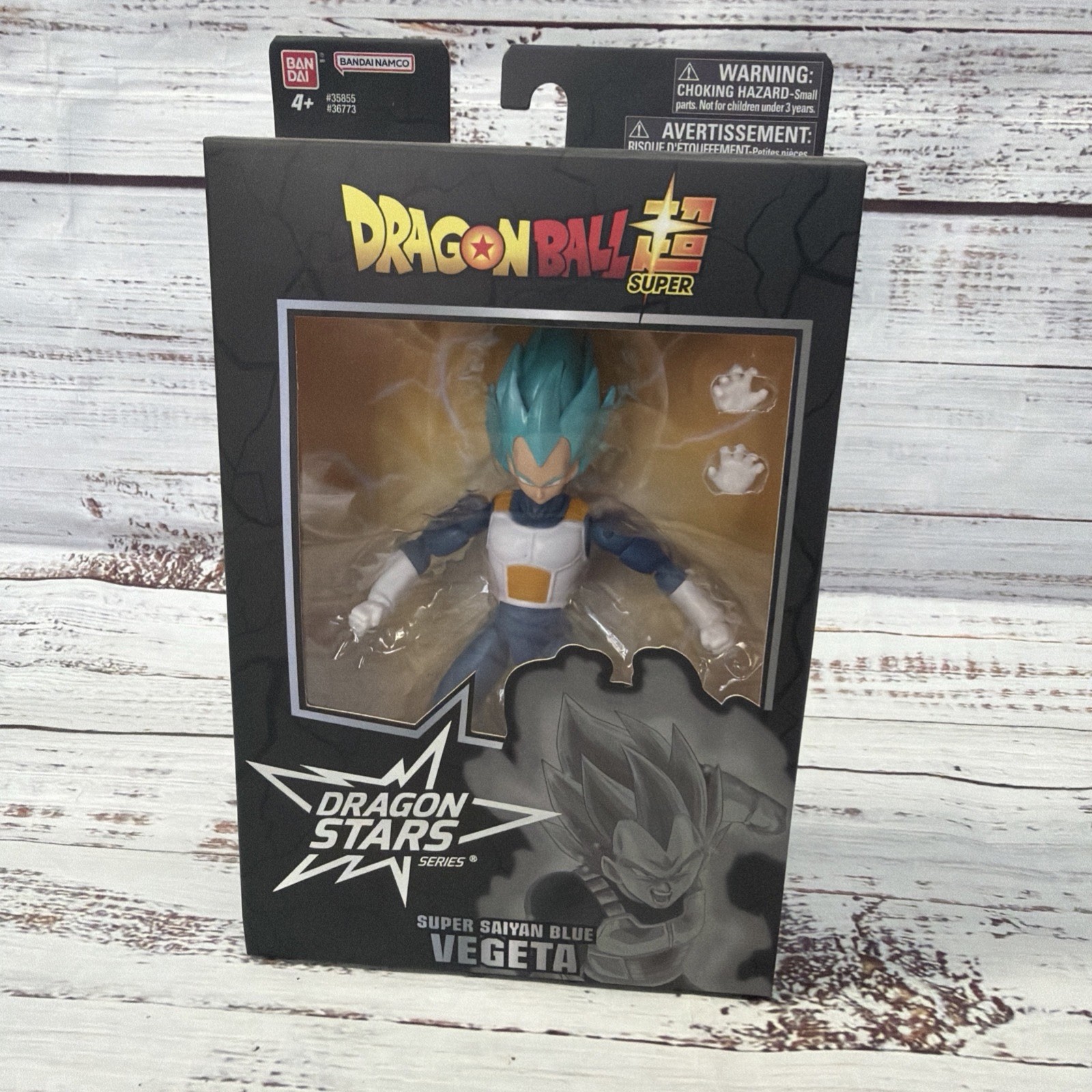 Dragon Ball Vegeta Super Saiyan Blue Action Figure Dragon Star Nuovo Sigillato 2023
