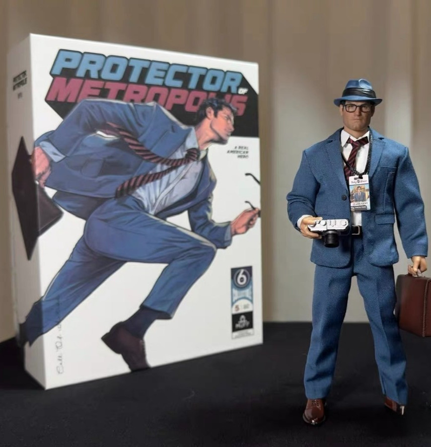 Daily Planet Reporter Clark Kent Action Figure Toy