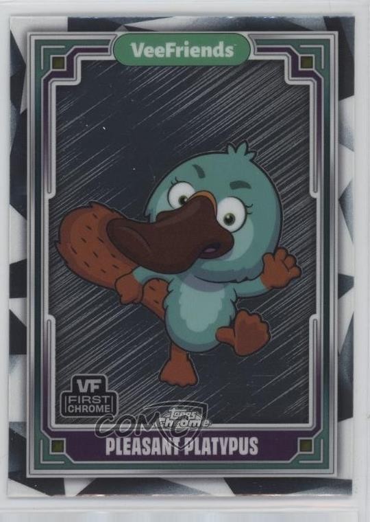 2025 Topps Chrome VeeFriends Pleasant Platypus #87 6q5