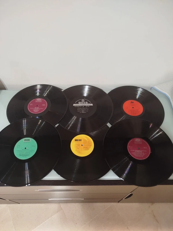 Vinilos Decorativos 12" Lote de 6 Discos