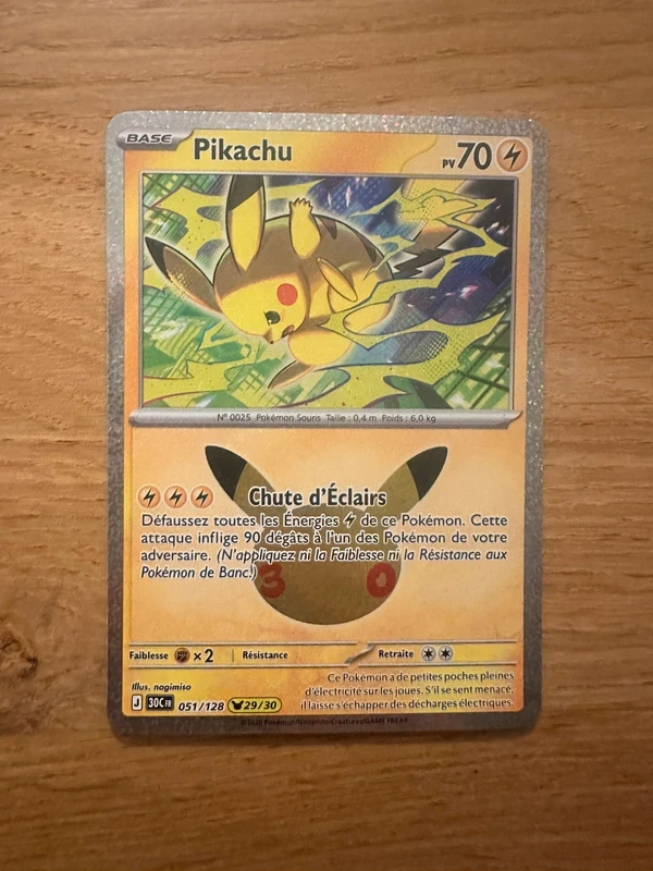 Pikachu 051/128 30C