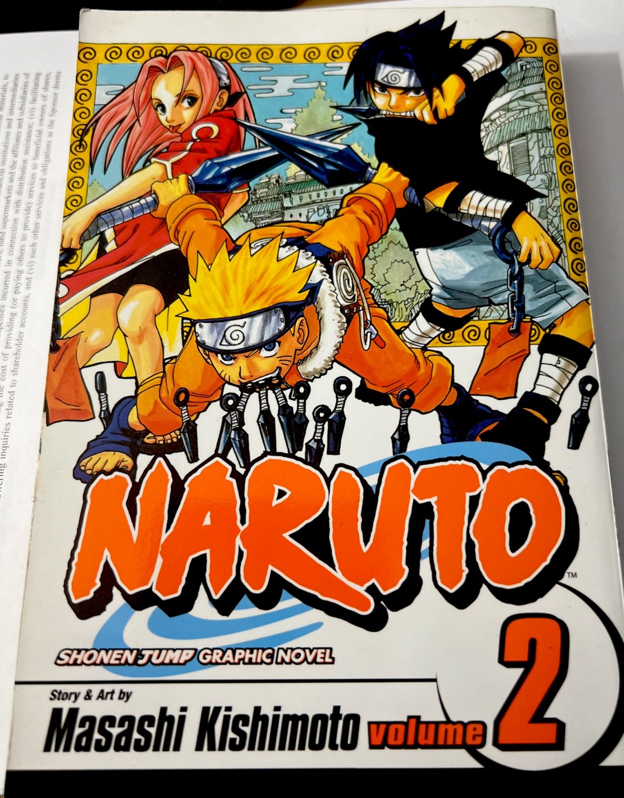 Naruto, vol. 2 Paperback Masashi Kishimoto Usato Ottimo ❤️