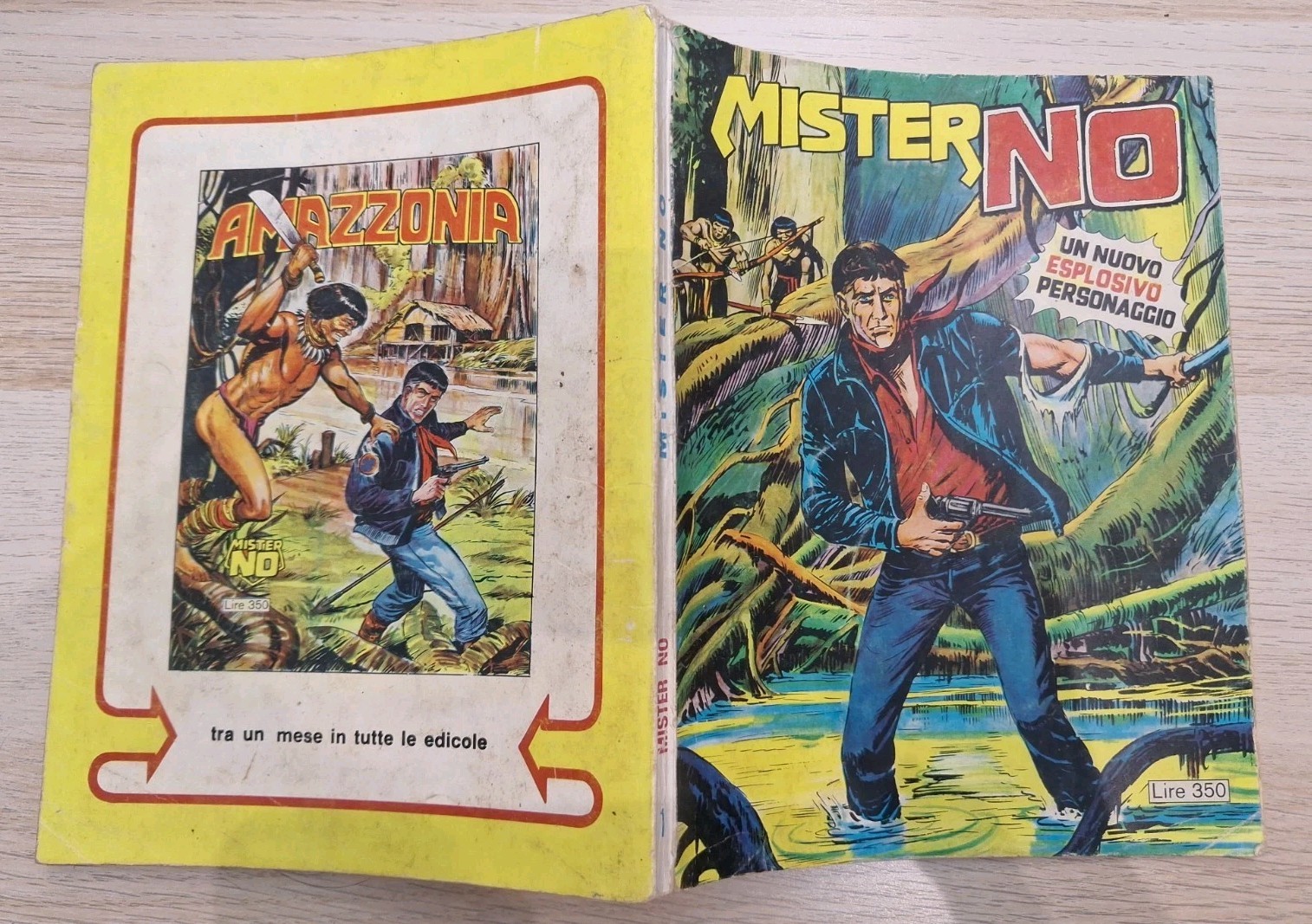 MISTER NO, ED. CEPIM 1975, n.1