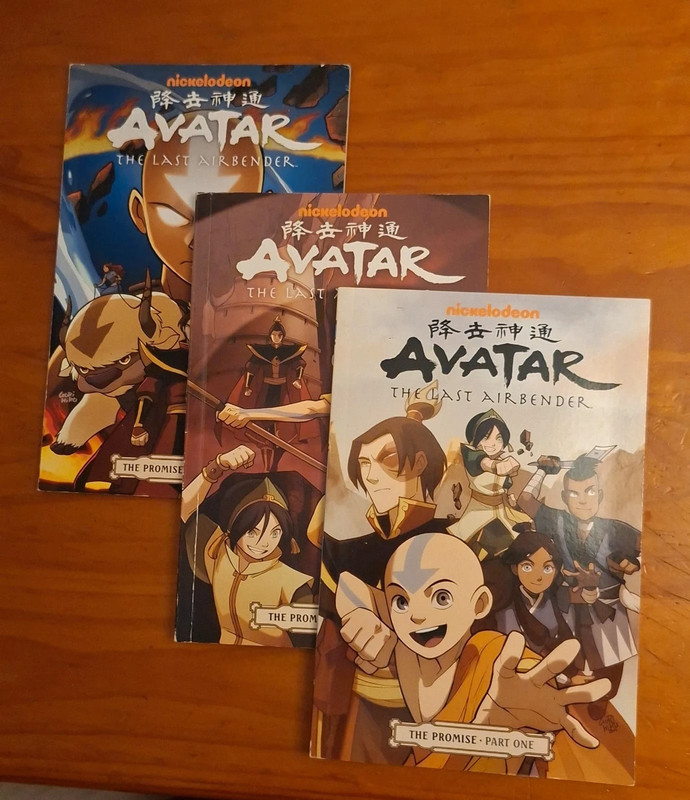Avatar the Last Airbender: The Promise (3 books)