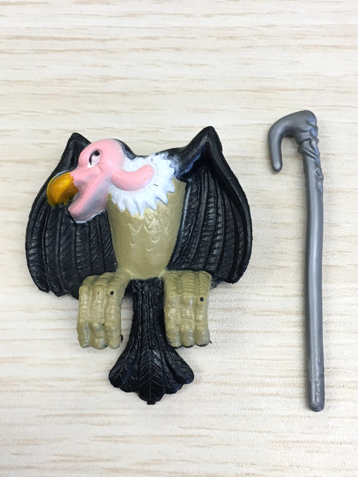 Vintage 1988 Chi ha incorniciato Roger Rabbit Flexies Judge Doom BUZZARD & CANE LJN